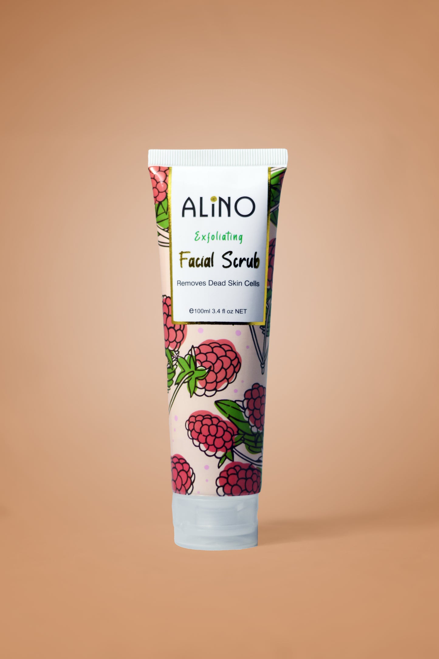 Facial Scrub with Raspberry